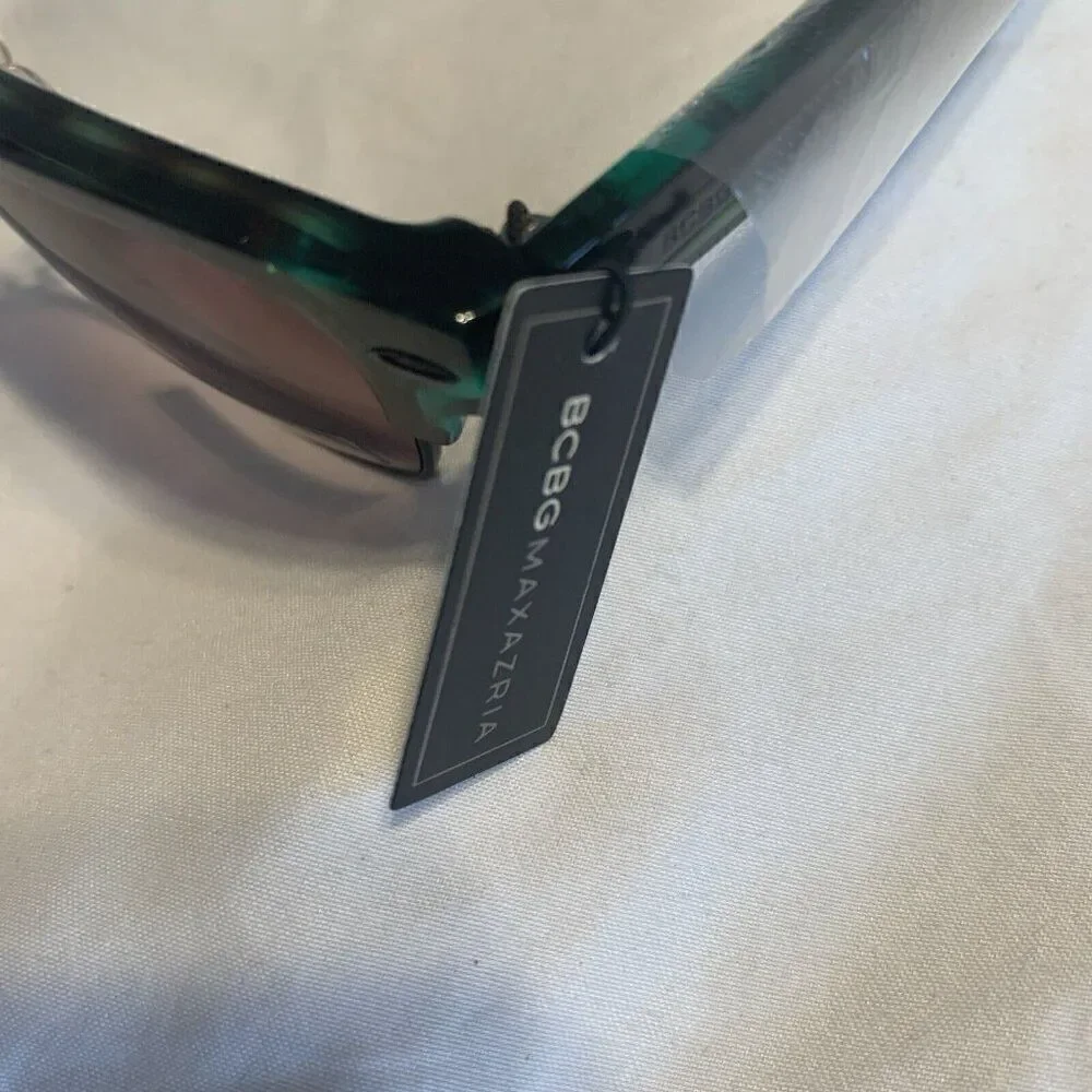 bcbg maxazria New Green Combo Black Sunglasses